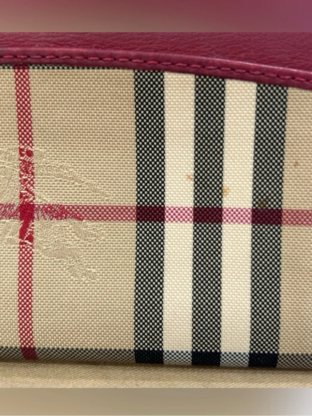 Burberry Horseferry Check Porter Wallet All Inclusive COA